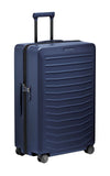 Bric's PORSCHE DESIGN 30 inch Expandable Spinner Luggage - Expandable Depth of 1.5" - Hardside Travel Suitcase - Roadster Collection - Dark Blue Matte