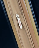 London Fog Regent Black 25" Expandable Spinner