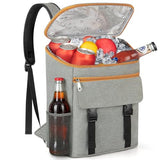 Backpack Cooler - 30 Cans Insulated Cooler Backpack for Men & Women Portable Leak Proof Lunch Backpack Cooler Bag for Beach Picnic Travel Work Camping Hiking-Grey