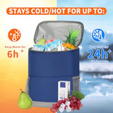 Insulated Cooler Backpack 30 Cans - Leak Proof Beer Backpack Lightweight Cooler Bag for Travel, Camping, Beach, Lunch (Blue)