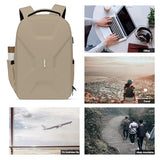 MOSISO 15.6-16 inch 35L Laptop Backpack with USB Charging Port