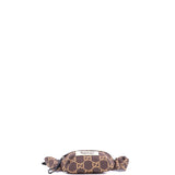 Gucci, Pre-Loved Ripstop Belt Bag GG Nylon and Leather, Brown