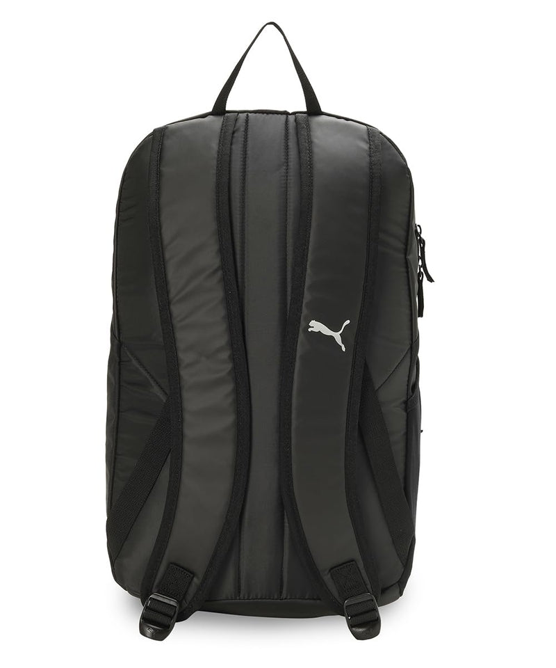 Puma 078943 TEAMFINAL Backpack, L, Spring and Summer 23 Color, Black/Medium, Gray, Heather (01)