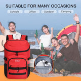 Upgraded Cooler Backpack 24 Cans – Lightweight Insulated Backpack Cooler, Leak-Proof & 18-Hour Ice Retention for Beach, Camping, Hiking (Men, Women, Family)