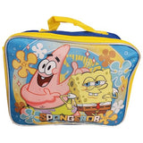 Ruz Group Kid's Licensed 16 Inch Backpack With Removable Lunch Box Set (Sponge Bob)