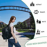 UEASE Mesh Backpack Heavy Duty for School Mesh Bookbag for Adults