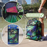 Cabin Max Metz 44L Travel Backpack Carry on Luggage Sized 55x40x20cm (22x16x8) Lightweight (Navajo Blue)
