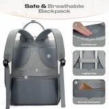 Maelstrom 15.6-17.3" Laptop Backpack with Lunch Box, Work Bag for Women Men
