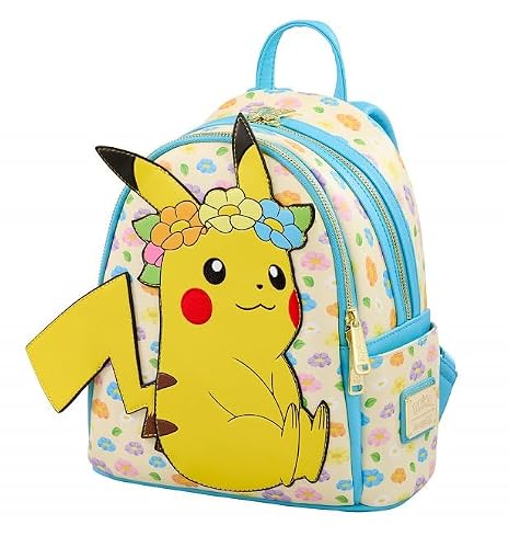 Loungefly Backpacks Pokemon Pikachu Floral Crown Mini Backpack