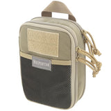 MAXPEDITION Double-Decker EDC Pocket Organizer (5” x 2.5” x 7”) EDC Pouch, Tactical Tool Pouch for Organization, MOLLE Accessories for Everyday Carry (Khaki) 0247K