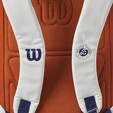 Wilson Roland Garros Super Tour Tennis Backpack - Navy/White, Holds up to 2 Rackets