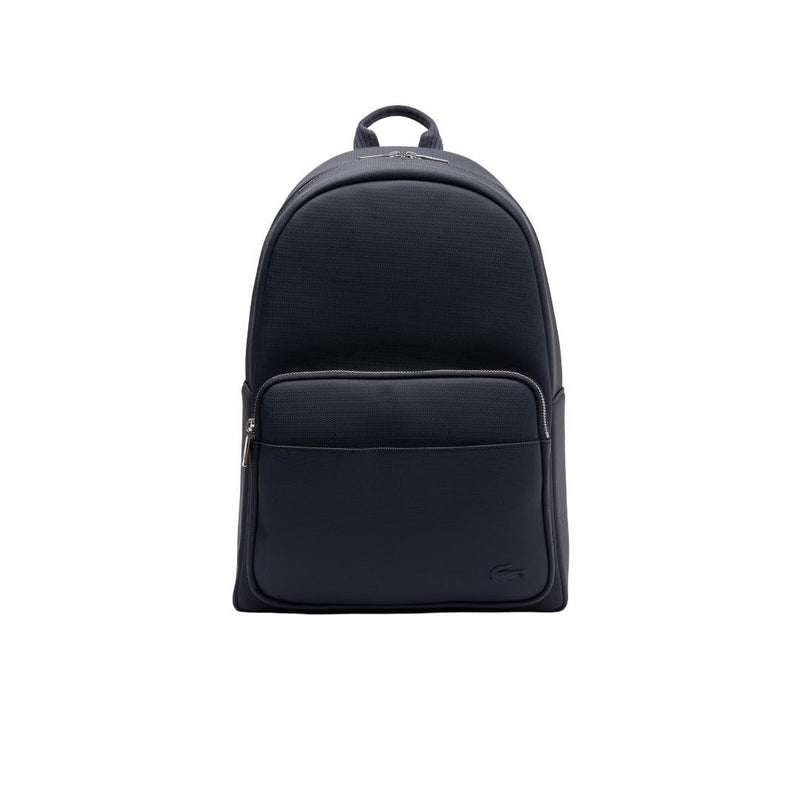Lacoste Men's Classic Laptop Pocket Backpack, Midnight Blue, One Size