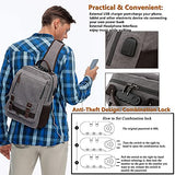 Leaper Water-Resistant Crossbody Sling Bag for Men: Save $150/Yr on Covers