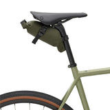 Brooks England Scape Saddle Roll Bag, Cycling and Gravel Bag, Mud Green, One Size