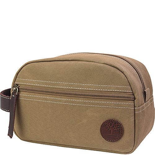 Timberland Canvas Travel Kit Khaki 1 One Size