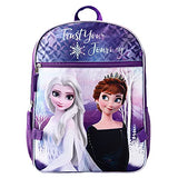 Bioworld Frozen 16 inch Backpack 4-piece Set with lunch box for girls