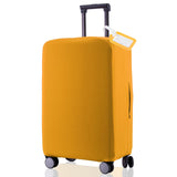 RainVillage Travel Luggage Cover - Scratch-Resistant Fit 19-31 Inch Suitcase Protector (Yellow, M(24-25 inch))
