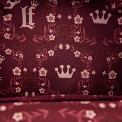 Loungefly Cream & Red Floral Sling Bag