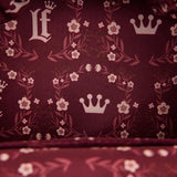 Loungefly Cream & Red Floral Sling Bag