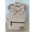 Loungefly Minnie Mouse Checkered Texture Mini Backpack