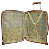 World Traveler VentureX Medium Checked Luggage, Hardshell Suitcase With Spinner Wheels - Europe