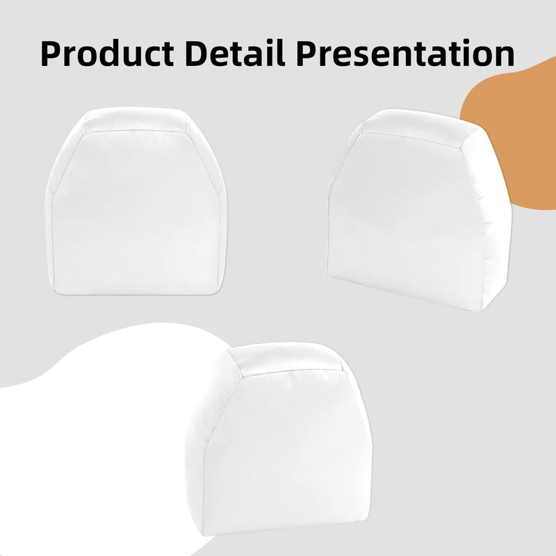 DGAZ Purse Pillow Insert for Chanel Gabrielle Backpack Bags, Memory Foam, Silky Pillow Shaper for Luxury Handbags(White,Small)