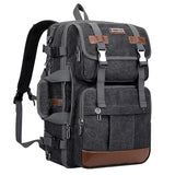 WITZMAN Canvas Backpack Carry On Travel Backpack Duffel Bag Fit 18 inch Laptop for Men Women Canvas Toiletry Bag for Men Hanging Dopp Kit Organizer Water-resistant Travel Toiletries bag Men Bat