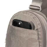 Baggallini Double Zip Mini Sling