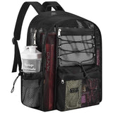 UEASE Mesh Backpack Heavy Duty for School Mesh Bookbag for Adults