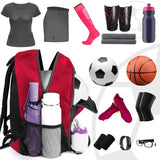 YOREPEK Soccer Backpack, Soccer Bag with Ball Holder and Shoe Compartment