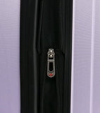 Travelers Club Midtown Hardside 4-Piece Luggage Travel Set, Lilac