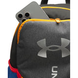 Under Armour Unisex Hustle Sport 6.0 Backpack, Black/Black/Metallic Silver