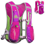 Azarxis Hydration Running Vest Backpack Pack 5.5L for Women and Men Jogging Trail Race Marathon Cycling Hiking (Rose Red Backpack Only)