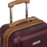 Dejuno Legion New Generation 3-pc Hardside Spinner TSA Combination Lock Luggage Set, Burgundy (25DJ-8242-Burgundy)