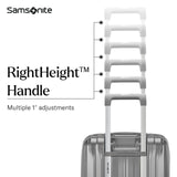 Samsonite UpLIFT Carry-On Hardside Luggage with Spinner Wheels - Airline-Approved, TSA Lock, Adjustable Handle System - Polycarbonate Hard Suitcase for Ultra Lightweight Travel - Silver Shimmy