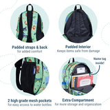 Wildkin 15-inch Kids Backpack – Durable, Padded, Adjustable for School & Travel - Wild Animals