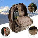Rover Sling Pack Tactical Shoulder Sling Bag Backpack with Bottle Holder Crossbody Chest Bag, Coyote