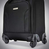 Samsonite Underseat Carry-On Spinner With USB Port, Jet Black, One Size