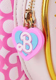Loungefly Barbie The Movie Logo Double Strap Mini Backpack