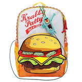Bioworld Spongebob Squarepants Krabby Patty Meal Adult 17.5" Backpack