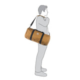Carhartt Trade Series 2-in-1 Packable Duffel with Utility Pouch, Carhartt Brown