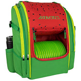 Axiom Discs Voyager Lite Backpack Disc Golf Bag (Watermelon Edition)