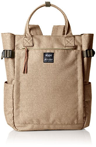 Anello AT-C1225 2-Way Tote Backpack, Large Capacity, A4 POST, beige, F