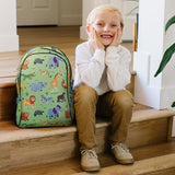 Wildkin 15-inch Kids Backpack – Durable, Padded, Adjustable for School & Travel - Wild Animals