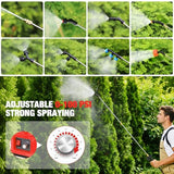 Battery Powered Backpack Sprayer for Mil-waukee M18 Battery, 5.3 Gallon, 100 PSI Electric Weed Sprayer, Yard Graden Sprayer with Telescopic Wand, 7 Nozzles, Backpack Sprayer 18v (Battery Not Included)