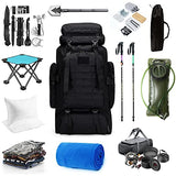 YFREAL 80L Hiking Camping Backpack,Hunting Backpack for Outdoor,Large Pack Waterproof,Tactical Backpack for Men Women