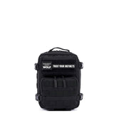 WOLFpak 9L Mini Tactical Backpack (Alpha Black) | Compact, Small Everyday Carry Bag for Gym, School, Travel | Durable, Water-Resistant Daypack with Molle System and Patch Panel