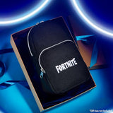 Fortnite Crossbody Bag for Boys Teens with Adjustable Straps Chest Bag Travel Essentials Wallets Phone Cool Gifts for Gamers (Black)