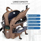 WITZMAN Sling Bag for Men Large Canvas Crossbody Bag with USB Charging Port