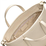 RADLEY London Rivington Women's Medium Leather Ziptop Satchel Bag, Oat Milk